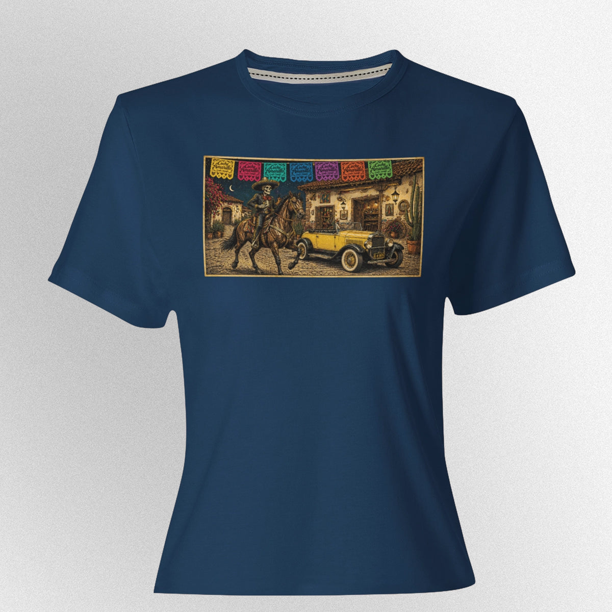 Playera Catrinas Caballo