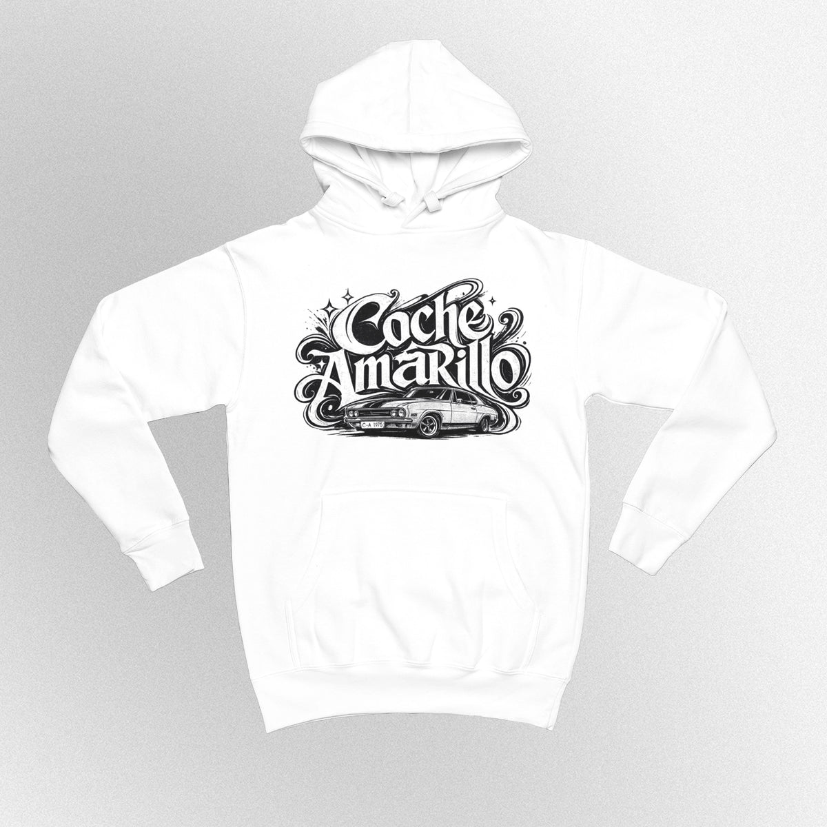 Hoodie CochAmarillo/Bl
