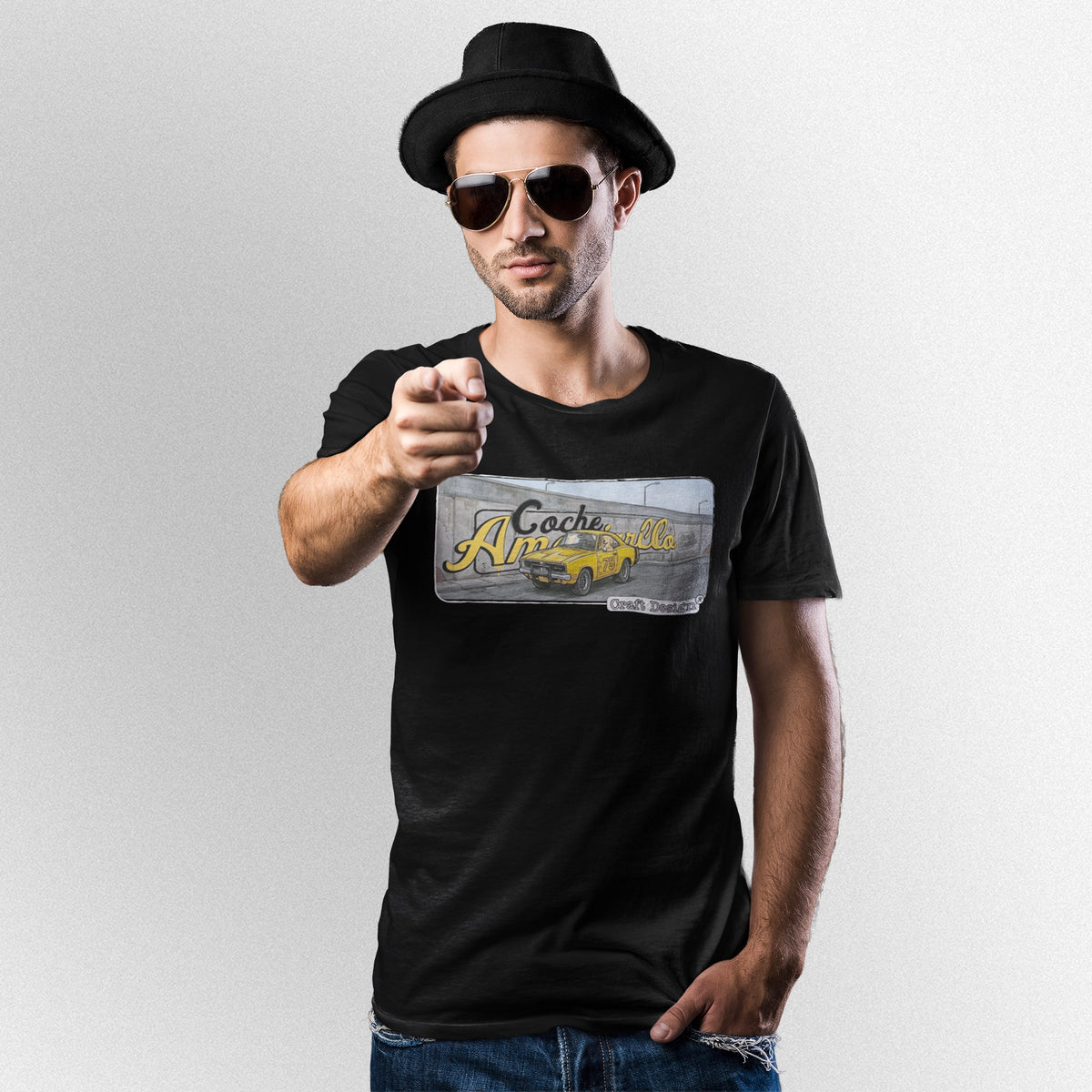 Playera Perro Coche