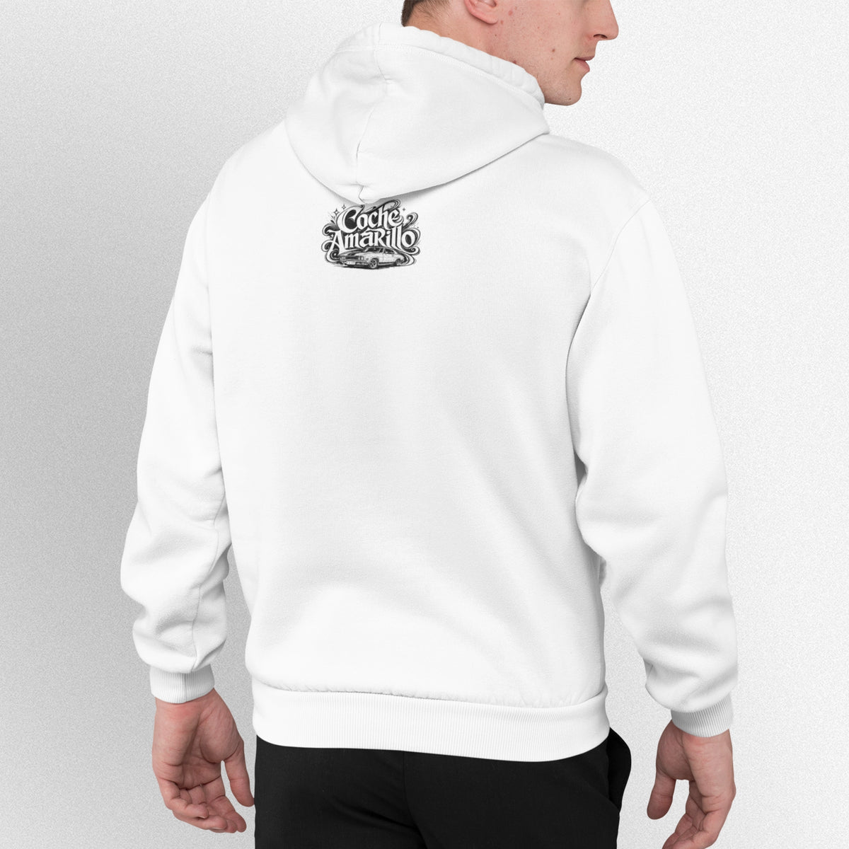 Hoodie CochAmarillo/Bl