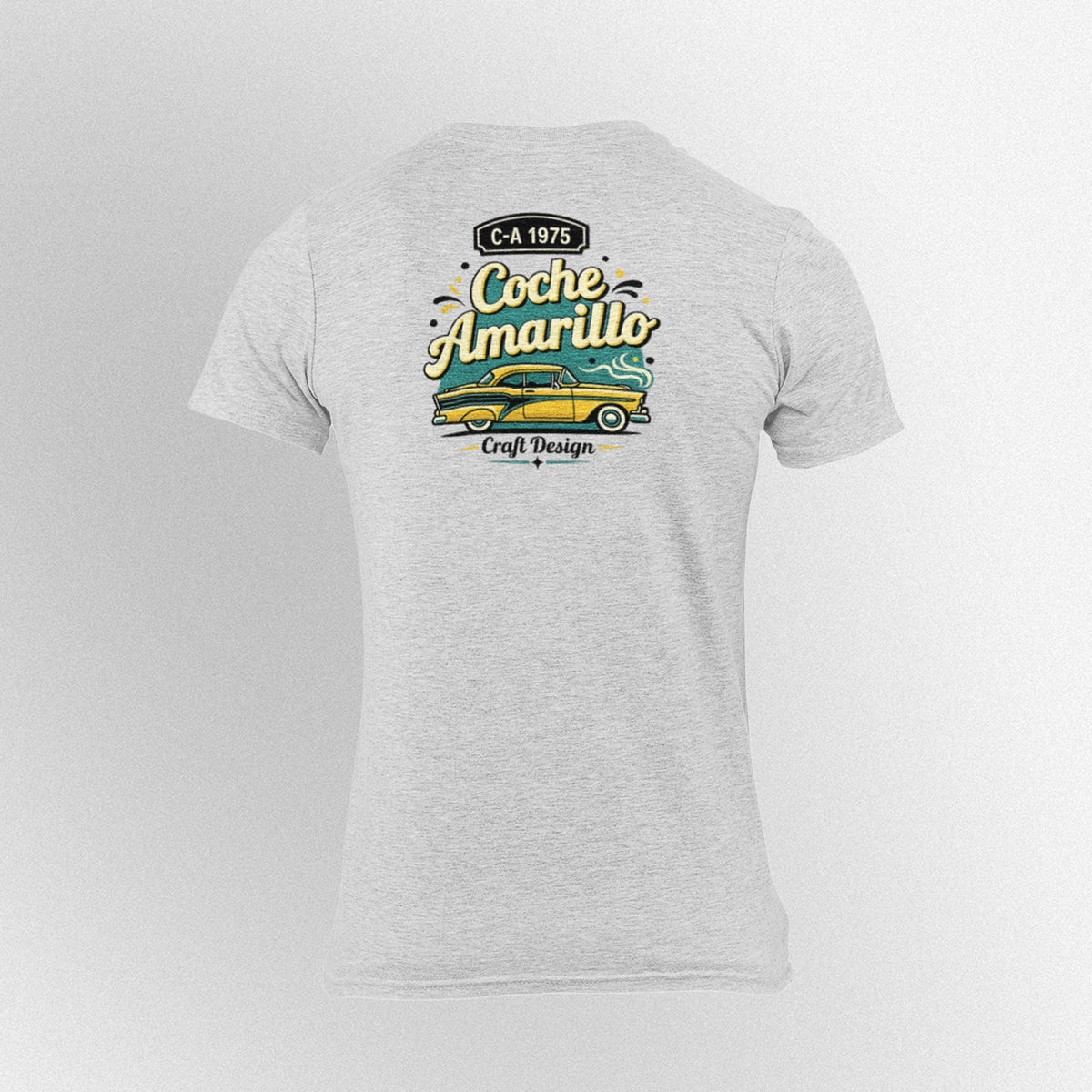 Playera Coche Amarilo Craft
