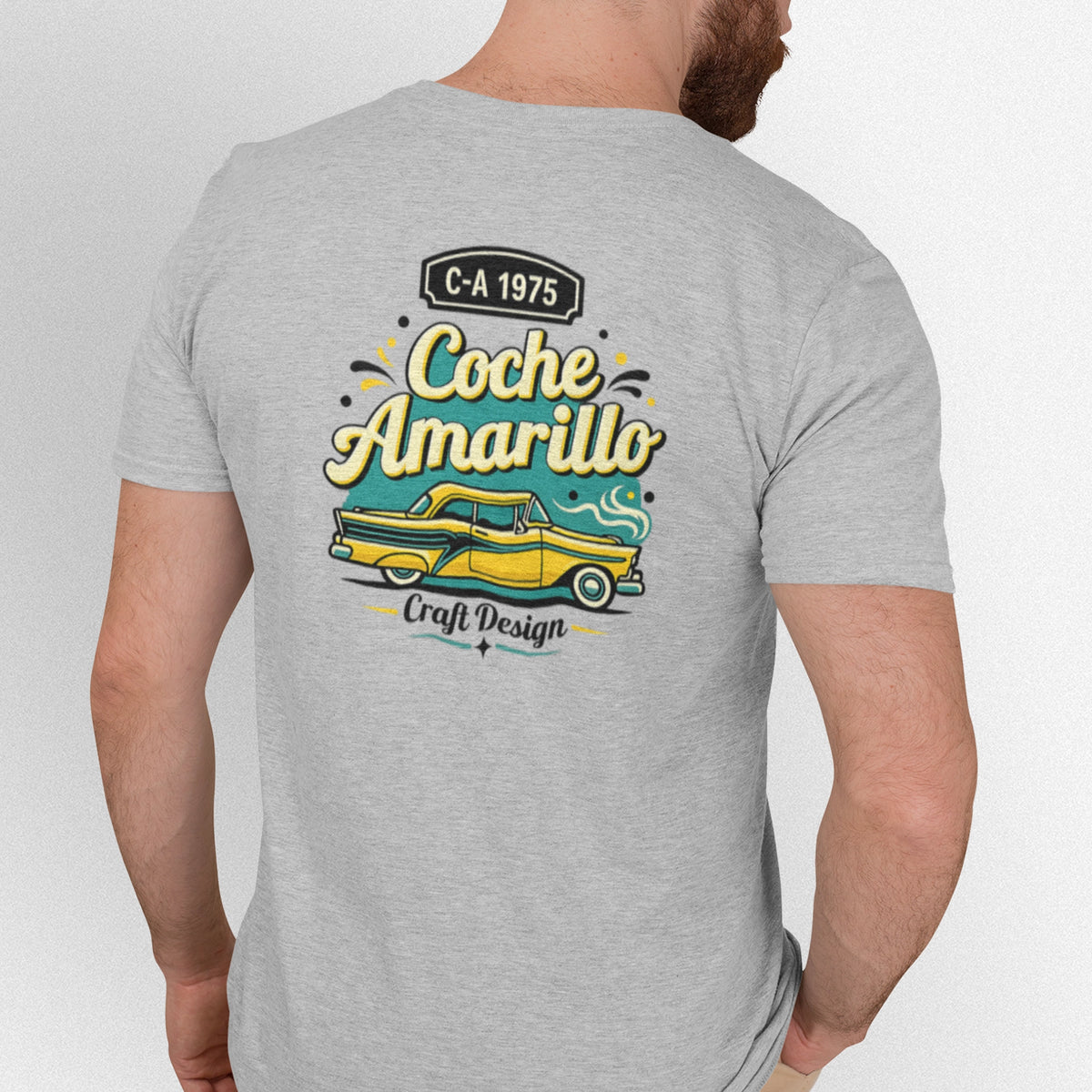 Playera Coche Amarilo Craft