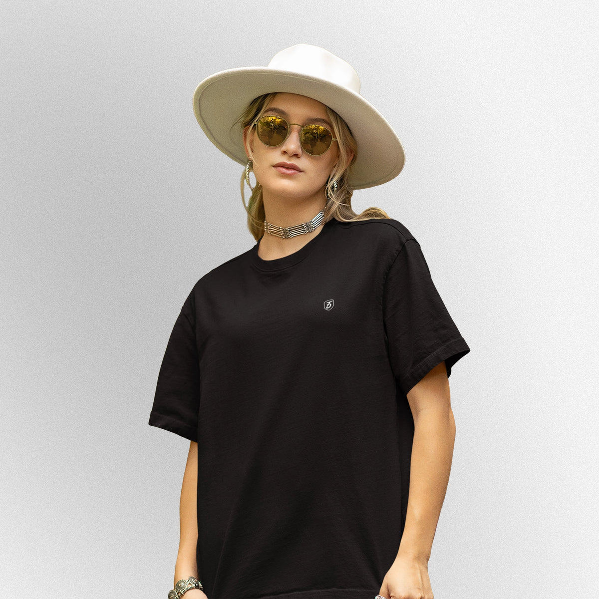 SF Playera Ramo Flores