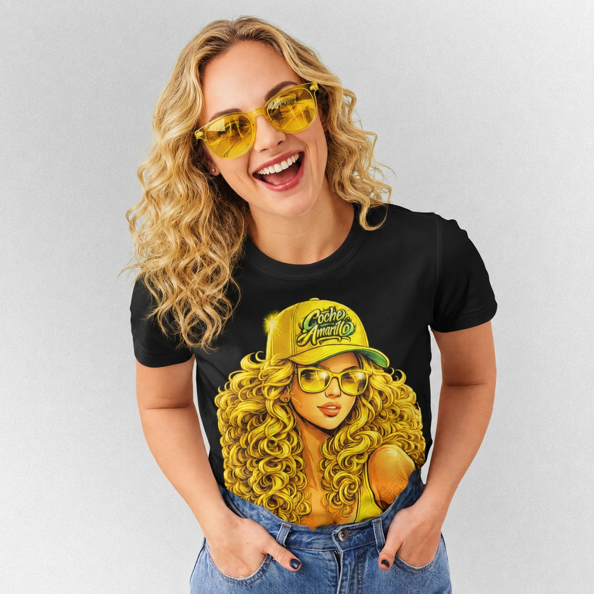 Playera Chica Dorada