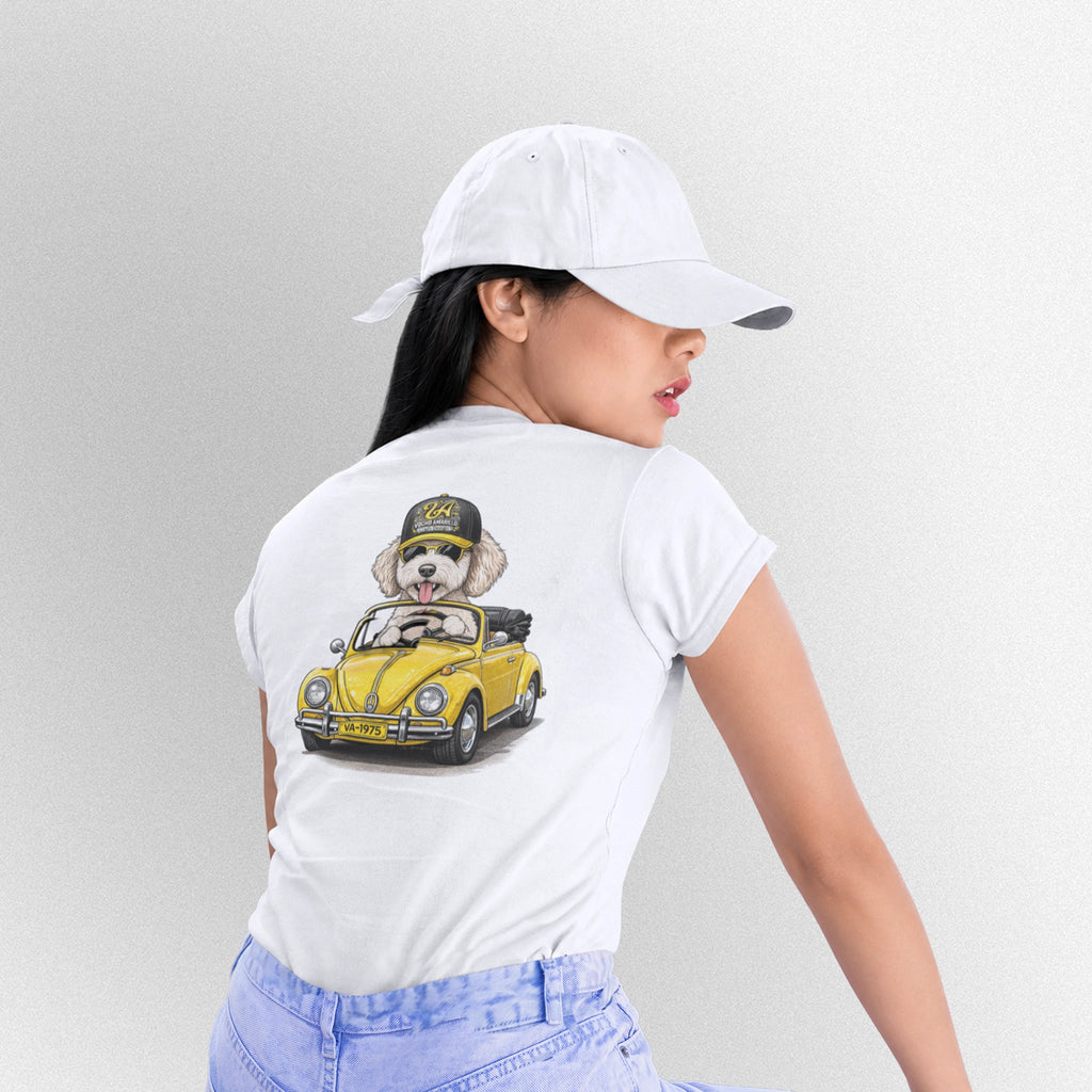 Playera Perro Gorra