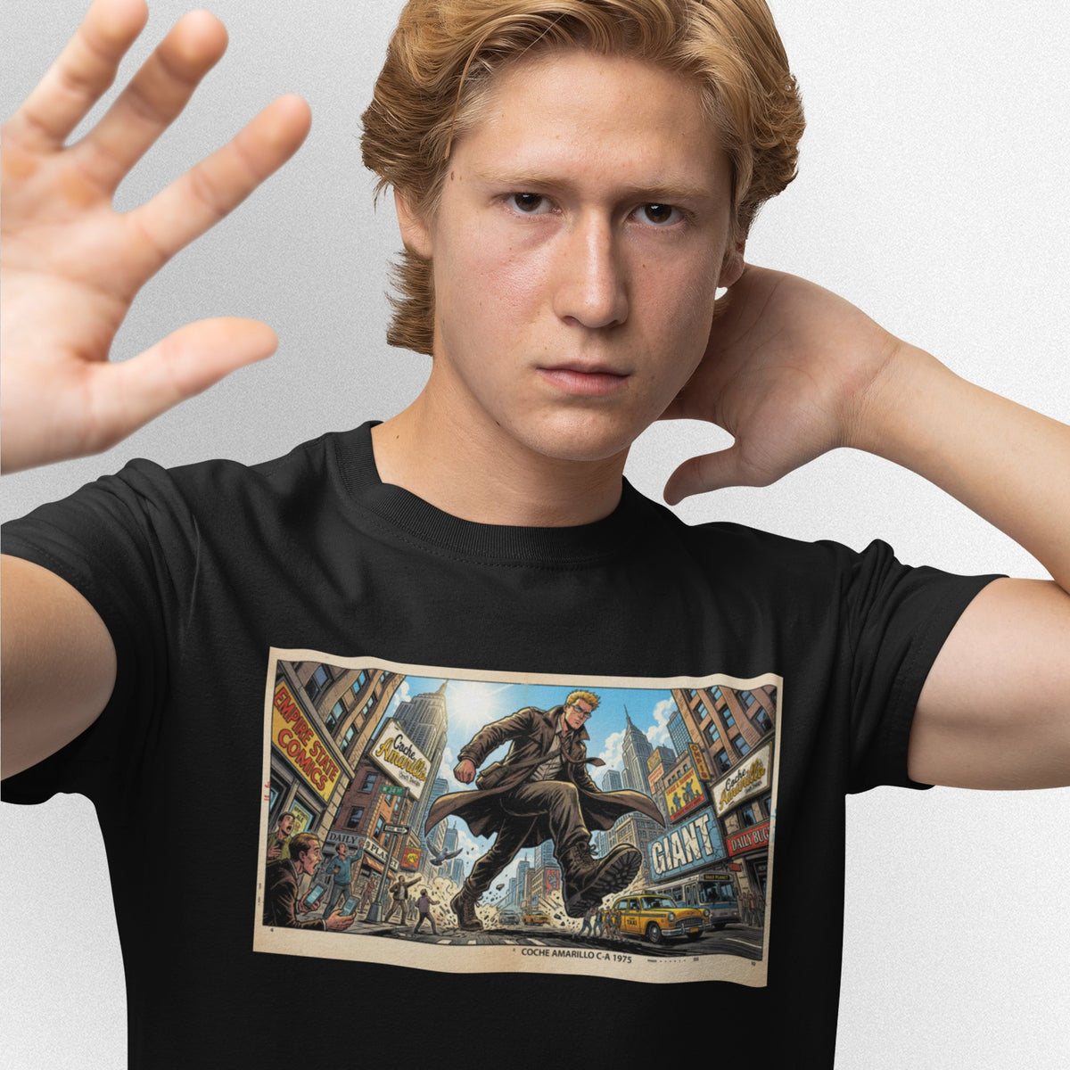 Playera Comic Pie Grande