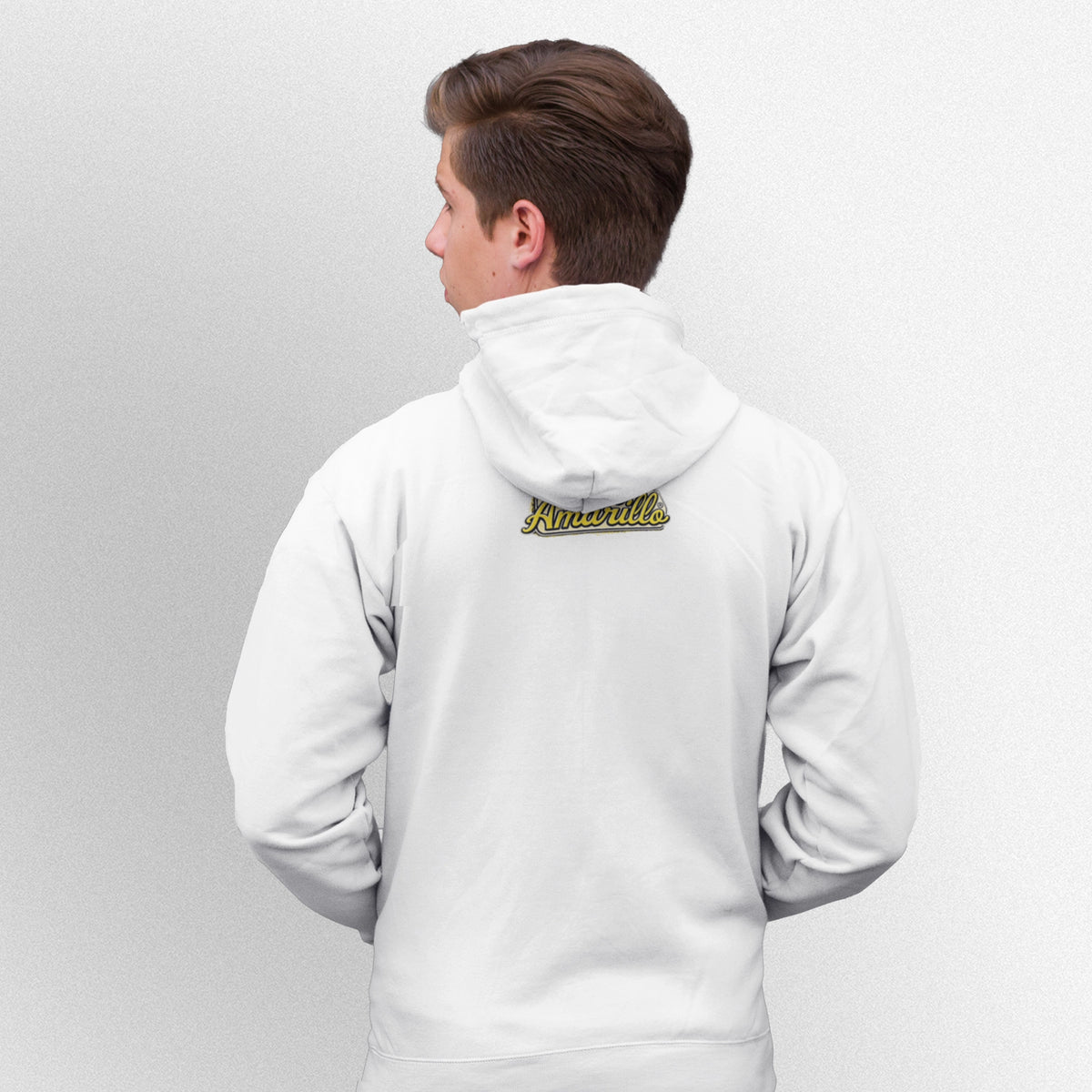 Hoodie Trazo Amarillo