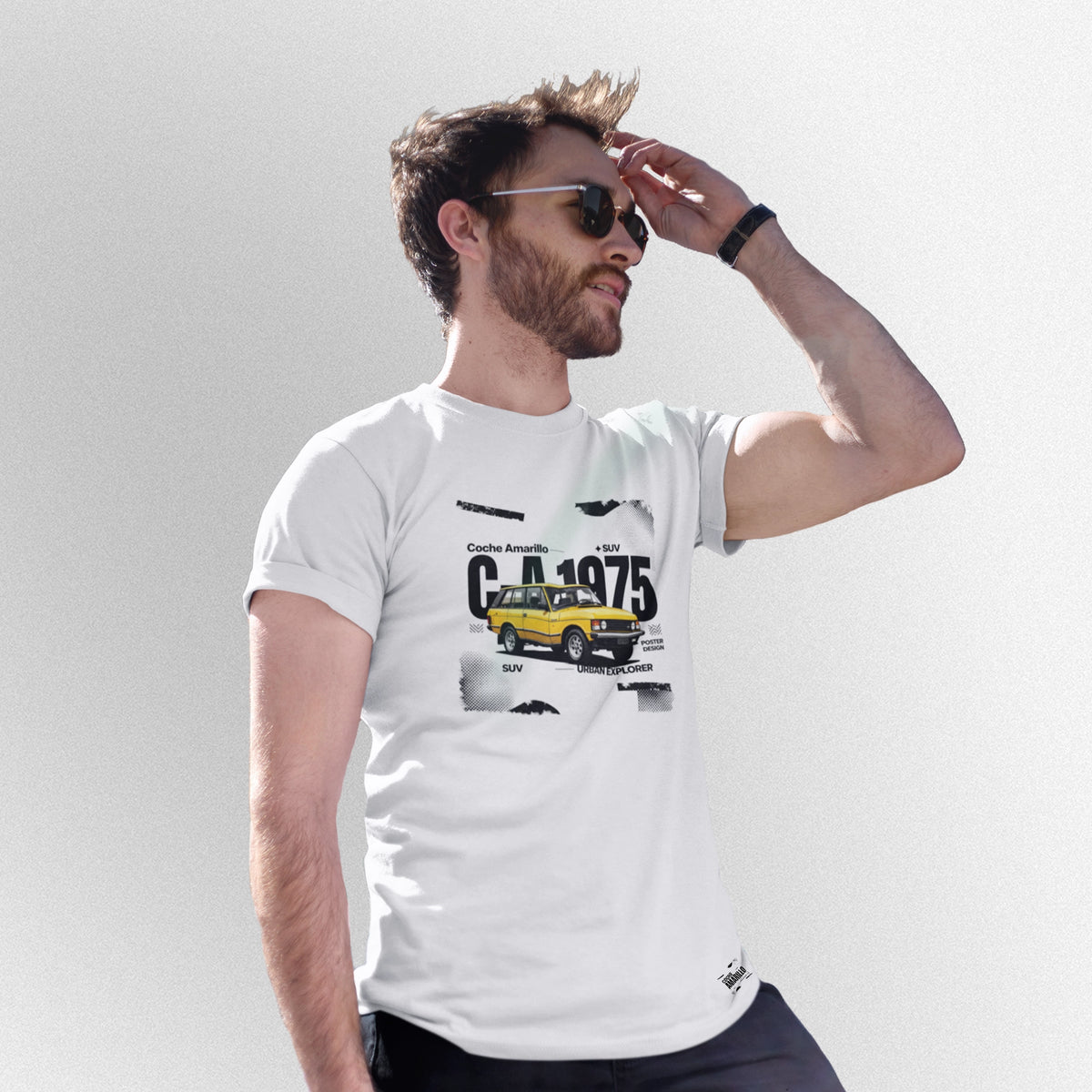 Playera Vagoneta Amarilla