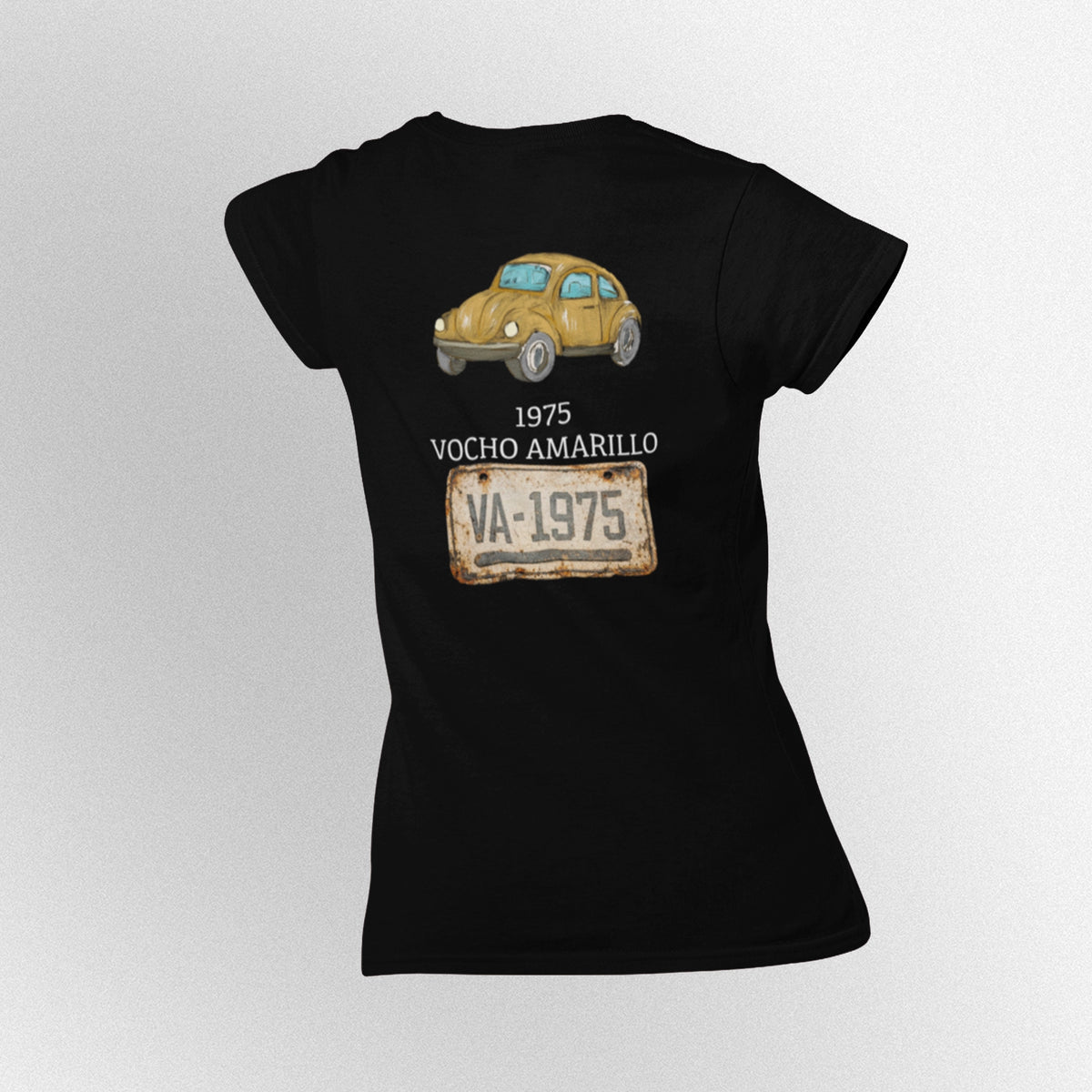 Playera Vocho Acuarela