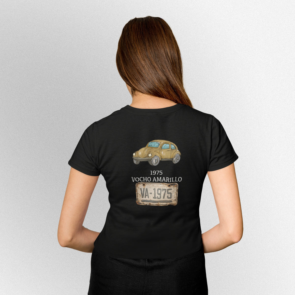 Playera Vocho Acuarela