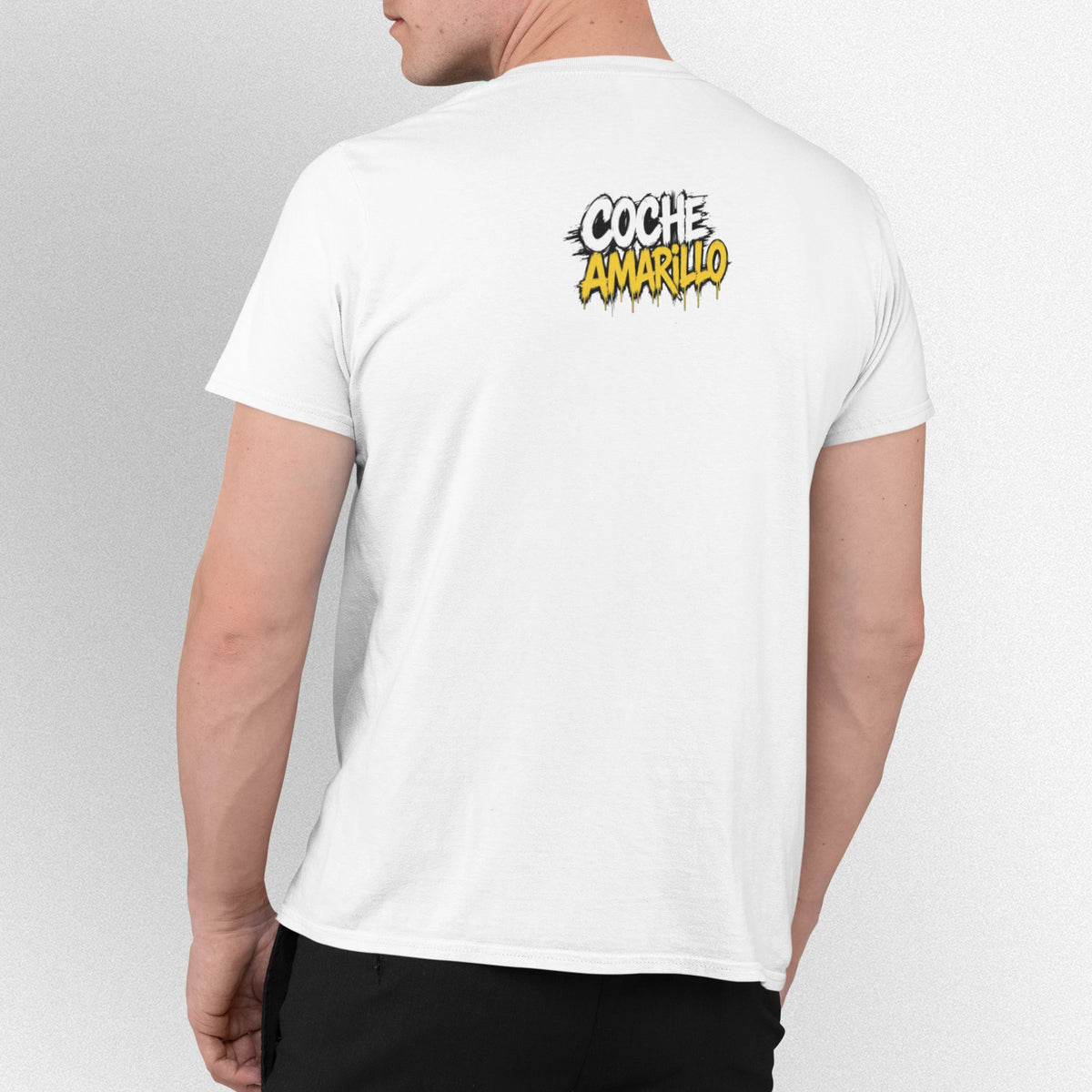 Playera Coche Amarillo Chico