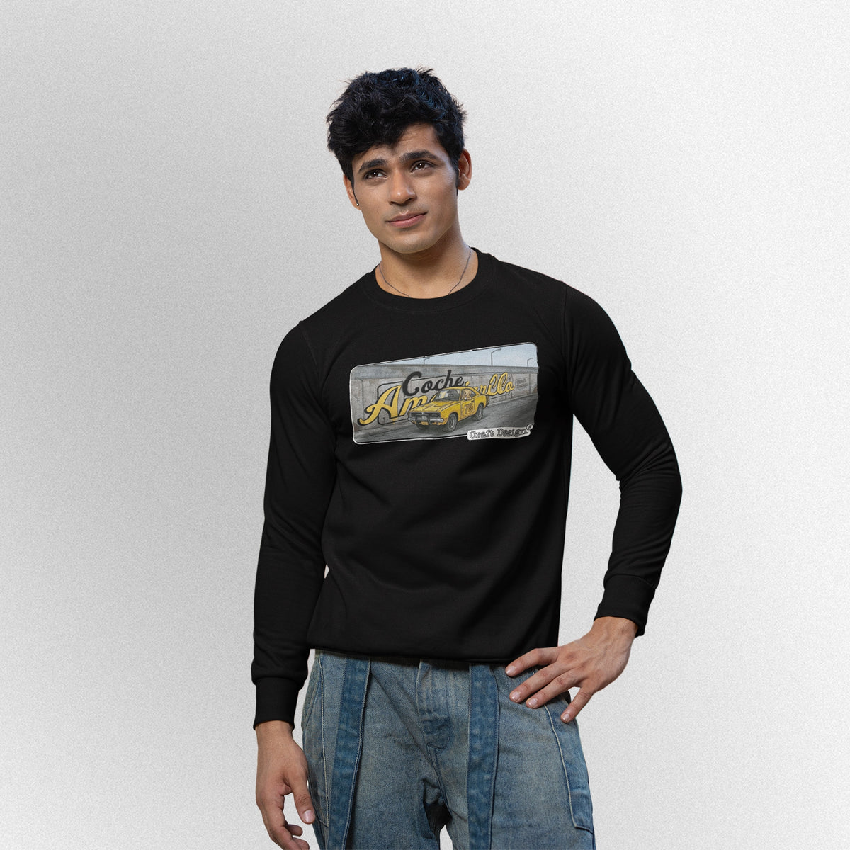 Sudadera Perro Coche